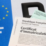 Photograph of automobiles registration